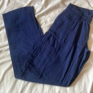 Soft style scrubs, Size Small, Dark blue